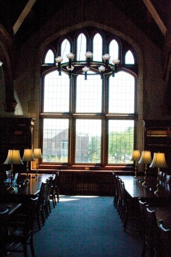 The Law School library