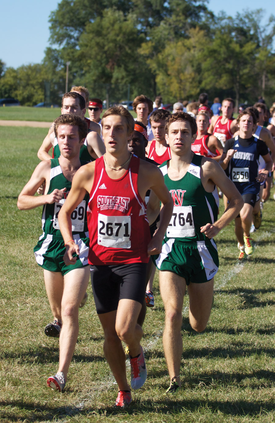 Wash. U. Cross Country runs well against tough field | Student Life
