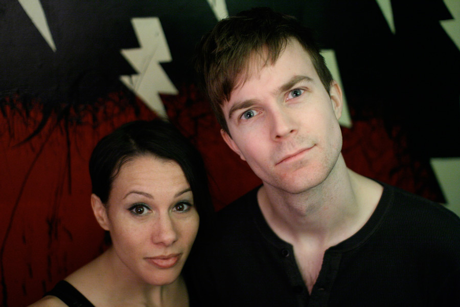 Headliner Matt and Kim an indie band known for their fun and lively shows 