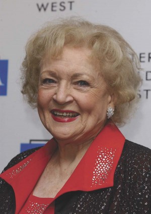 Betty White attends the 57th Annual Writers Guild Awards at the Hollywood Palladium in Los Angeles, California on February 19, 2005. 