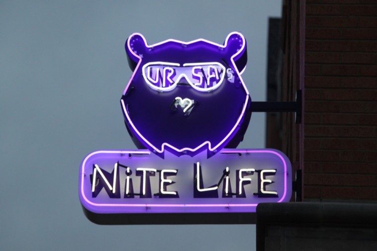Ursa’s neon sign is a new addition to its facade.  Recently, Ursa’s has been ramping up activity by hosting new events.