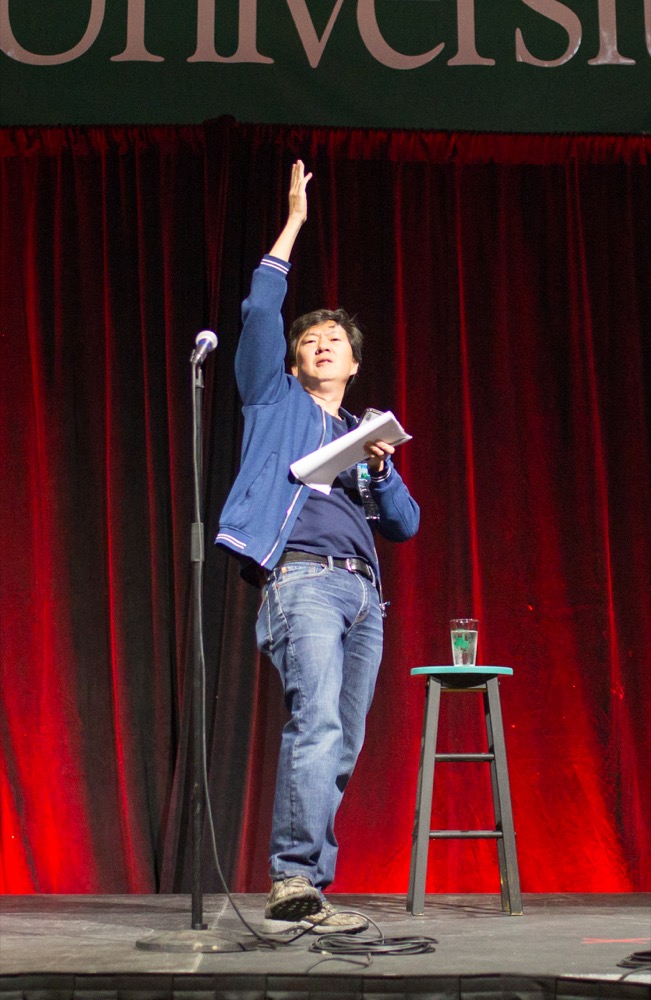 Comedian Ken Jeong, known for his work on “Community” and “The Hangover,” performs at SPB’s Spring Comedy Show.