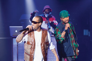 Method Man and Redman perform on "Last Call with Carson Daly." (Stacie McChesney | NBC Photo)
