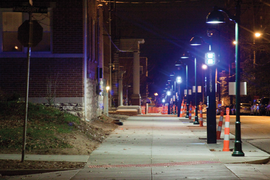 More Blue Lights Placed On Melville Student Life More Blue Lights Placed On Melville Student Life