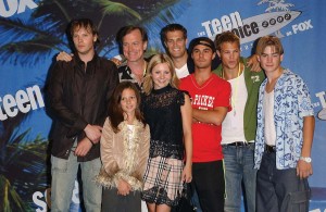 The cast of “7th Heaven” appears at the 2002 Teen Choice Awards on Sunday, Aug. 4, 2002, in Los Angeles, California.