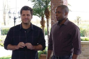 James Roday as Shawn (left) and Dulé Hill as Gus return for season 6 of “Psych.”