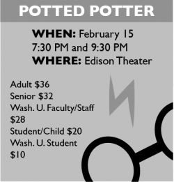 Potted Potter Apparates into the Edison on Friday