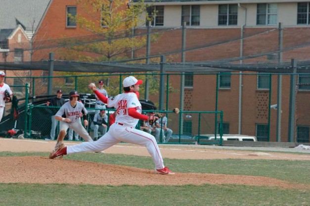 Baseball suffers split against weak competition