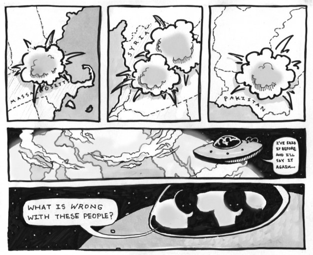 Editorial Cartoon: What is wrong with these people?
