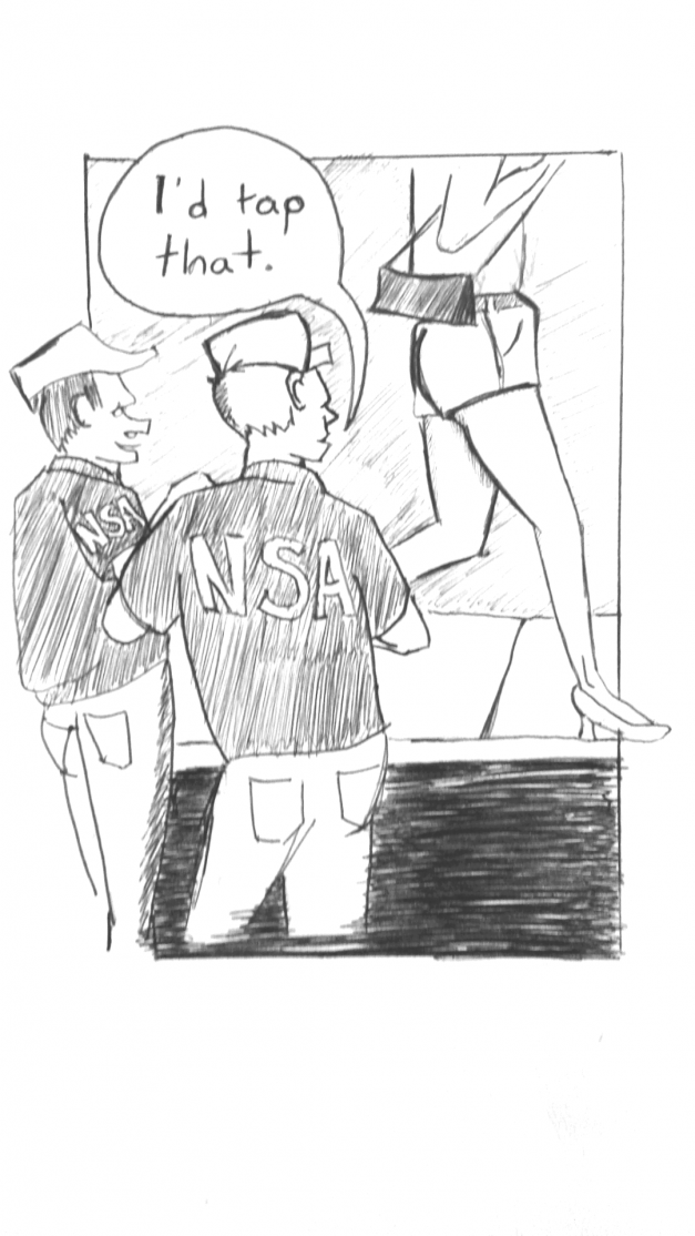 Editorial Cartoon: NSA