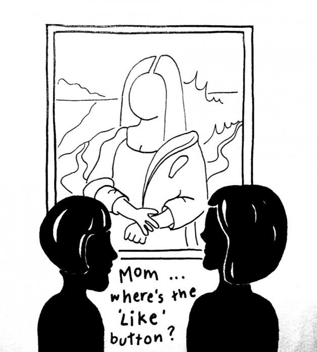 Editorial Cartoon: Where’s the ‘like’ button?