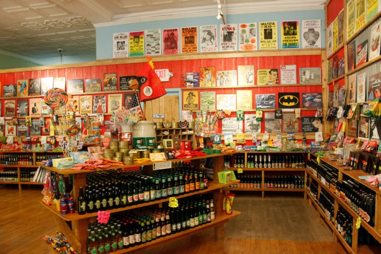 Rocket Fizz features a range of candies, from the expected to the bizarre.