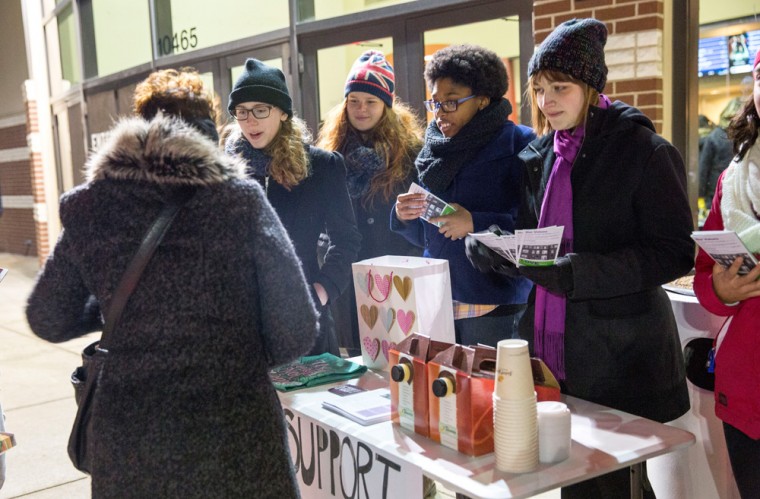 Students raise money for women’s shelter at ‘Fifty Shades’ premiere