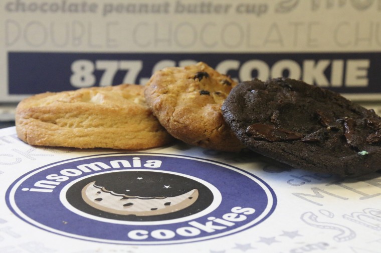 Insomnia Cookies provides late-night delivery for hungry college students. Located on the Delmar Loop, Insomnia Cookies has created competition for local bakeries--especially other cookie delivery shops.