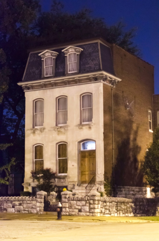 The Lemp Mansion, a historical house in Benton Park, is said to be haunted by the Lemp family. A murder mystery dinner will be held there this weekend.