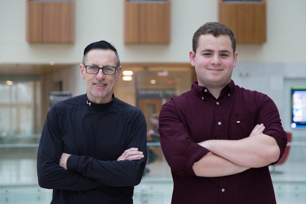 Professor of Economics and Strategy Glenn MacDonald and freshman Zach Alter have worked together to develop a new minor in the Olin Business School: Business of Entertainment.