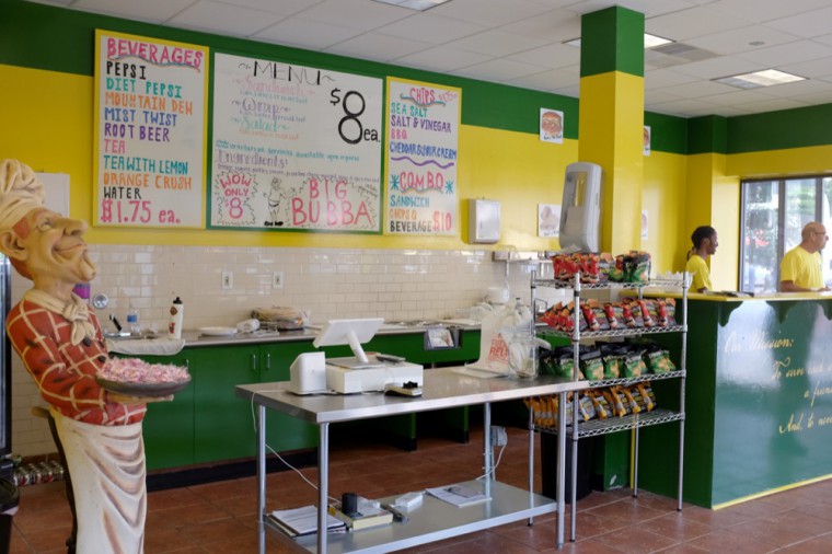 8 Dollar Deli, which began as a food truck, recently opened its brick-and-mortar business on the Loop. Roger Morgan, the owner, came up with the concept after being frustrated with the lack of healthy options among vendors at motorcycle rallies.