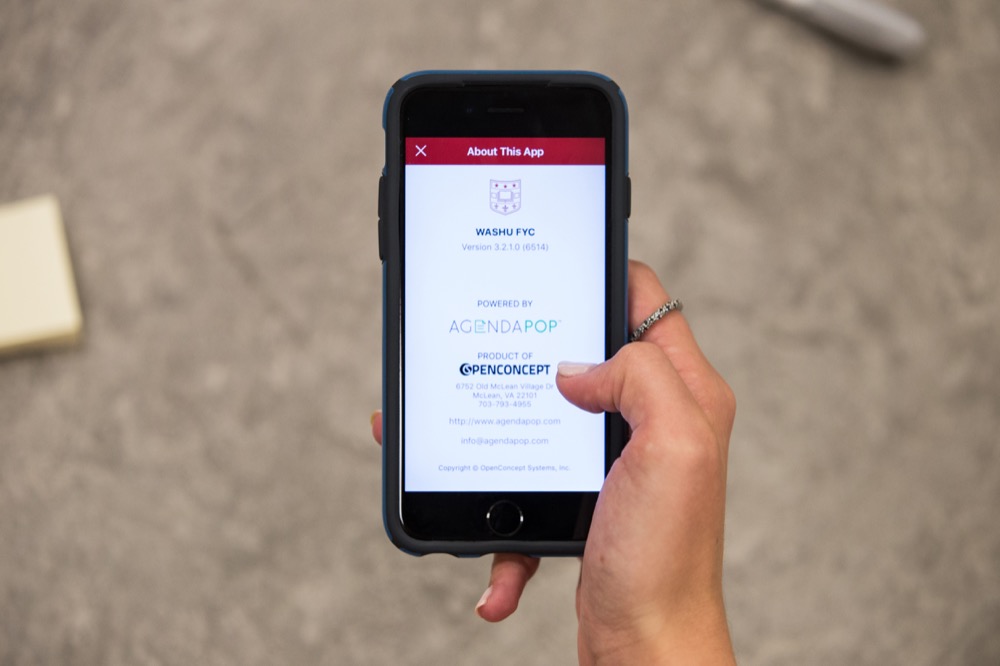 FYC app leads first year students and parents through orientation