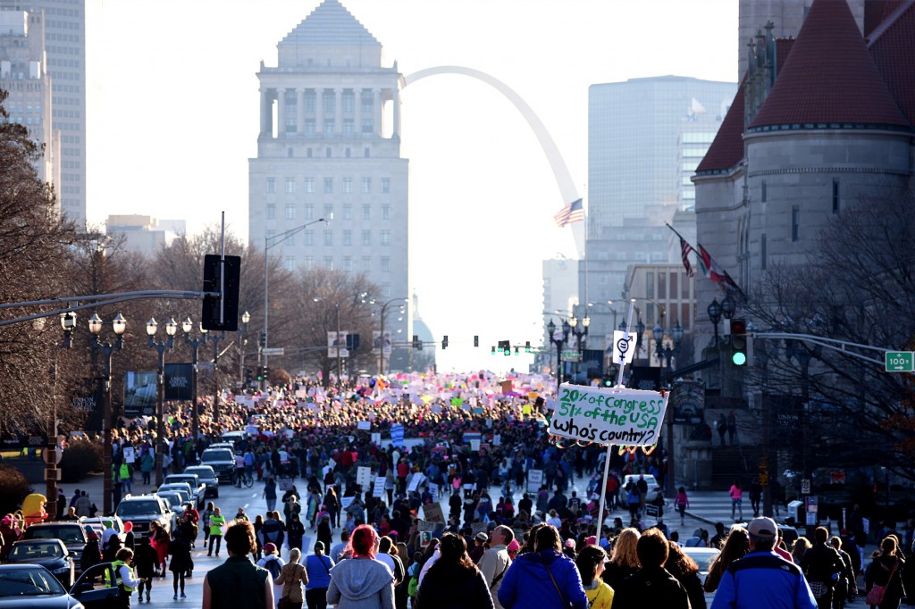 Disrupting whiteness at the Women’s March on St. Louis Student Life