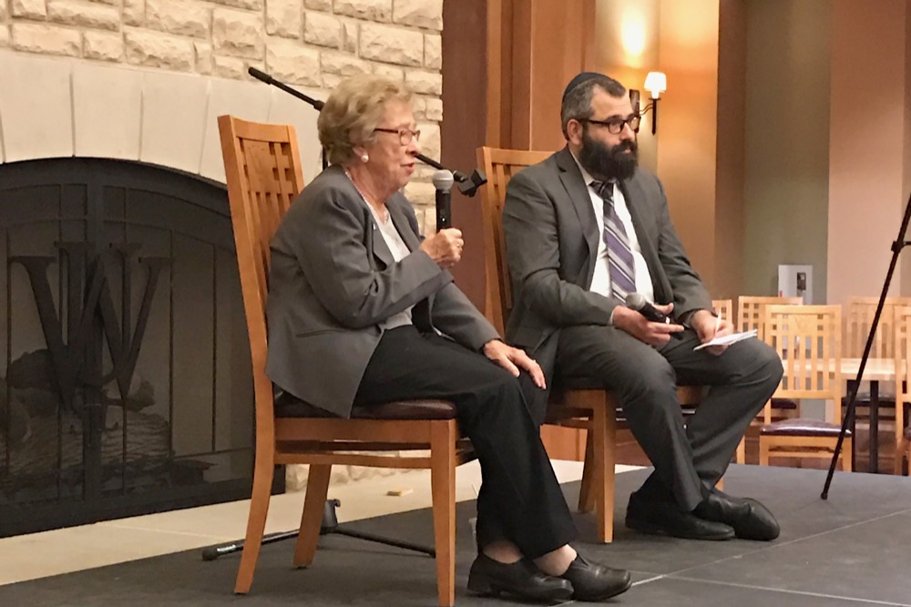 Holocaust survivor discusses American politics, experience in concentration camp