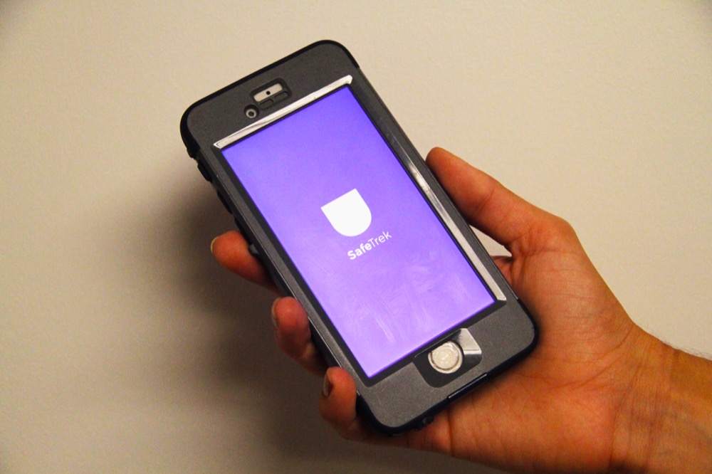 SafeTrek is a mobile blue light app that alerts law enforcement when contact is broken with the phone screen while the user walks. Washington University is the first university to offer the safety app to its entire community at no additional cost.