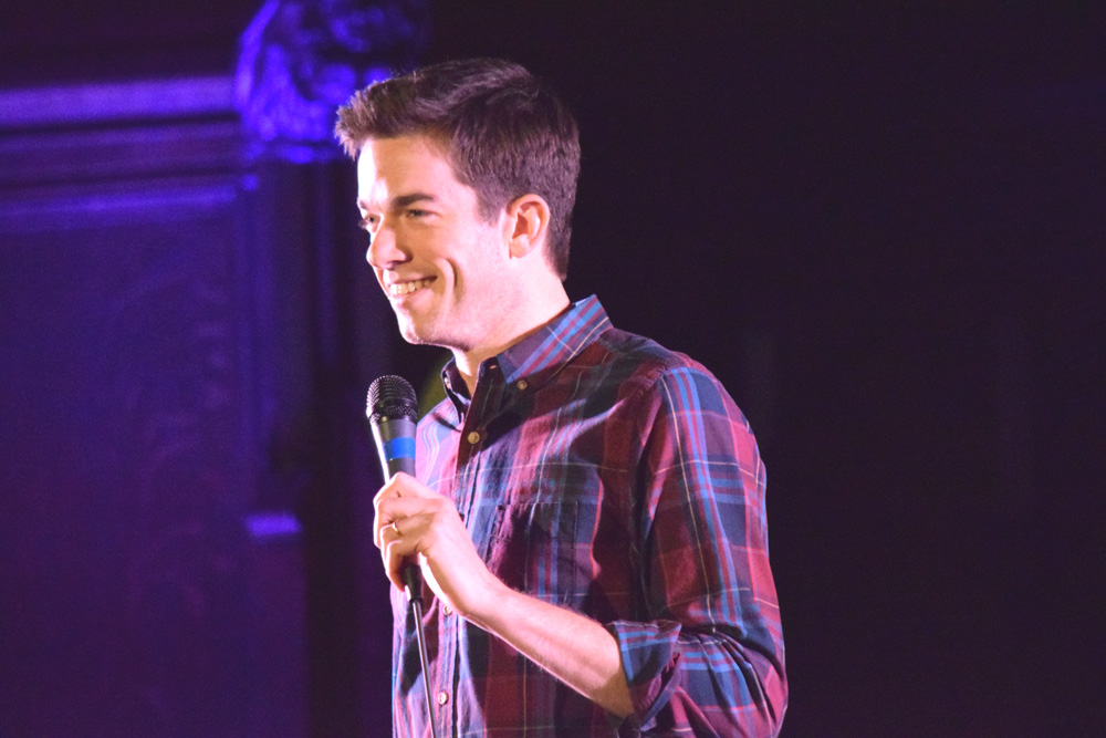John Mulaney performs in the Social Programming Board spring comedy show in March 2015. The comedian took the stage in an Oct. 19 stand-up show in St. Louis at the Peabody Theatre.