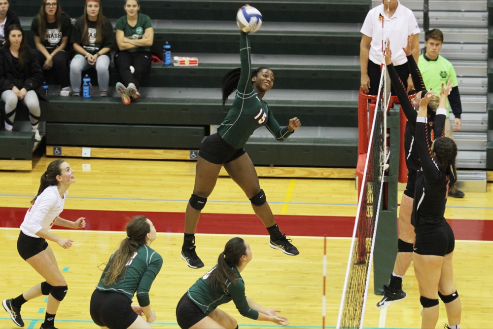 Volleyball comes back, collapses to No. 2 Calvin