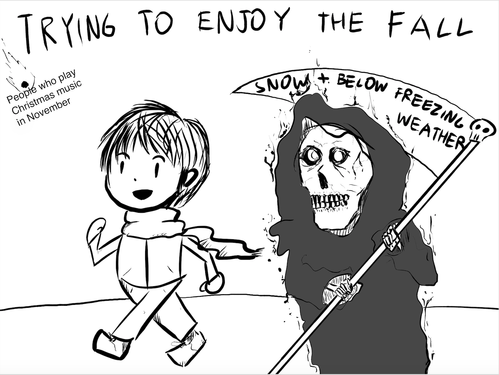 Comic: Trying to enjoy fall