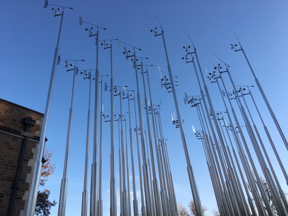 Change in the weather: New artwork arrives on campus