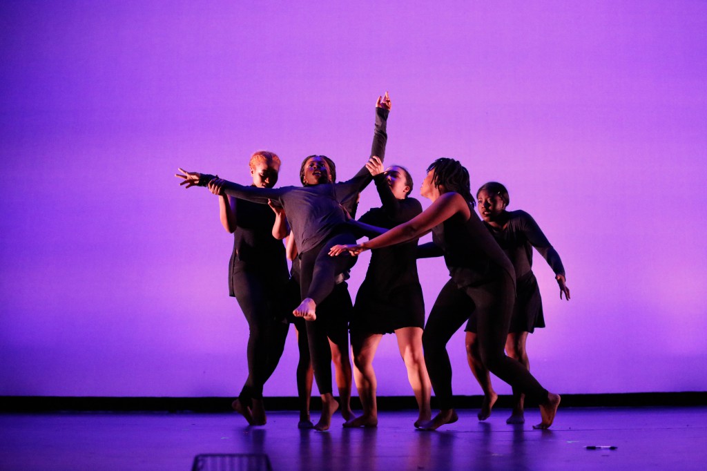 Black Anthology dancers perform to NAO’s Bad Blood in 2018’s Black Anthology performance titled “1:05.” This years performance, “The Creation” marks the 30th year of Black Anthology.