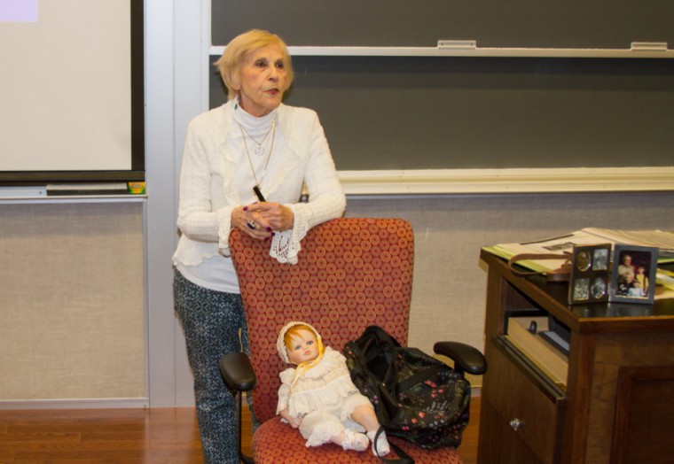 ‘Don’t be bystanders’: Holocaust survivor Rachel Miller shares her story