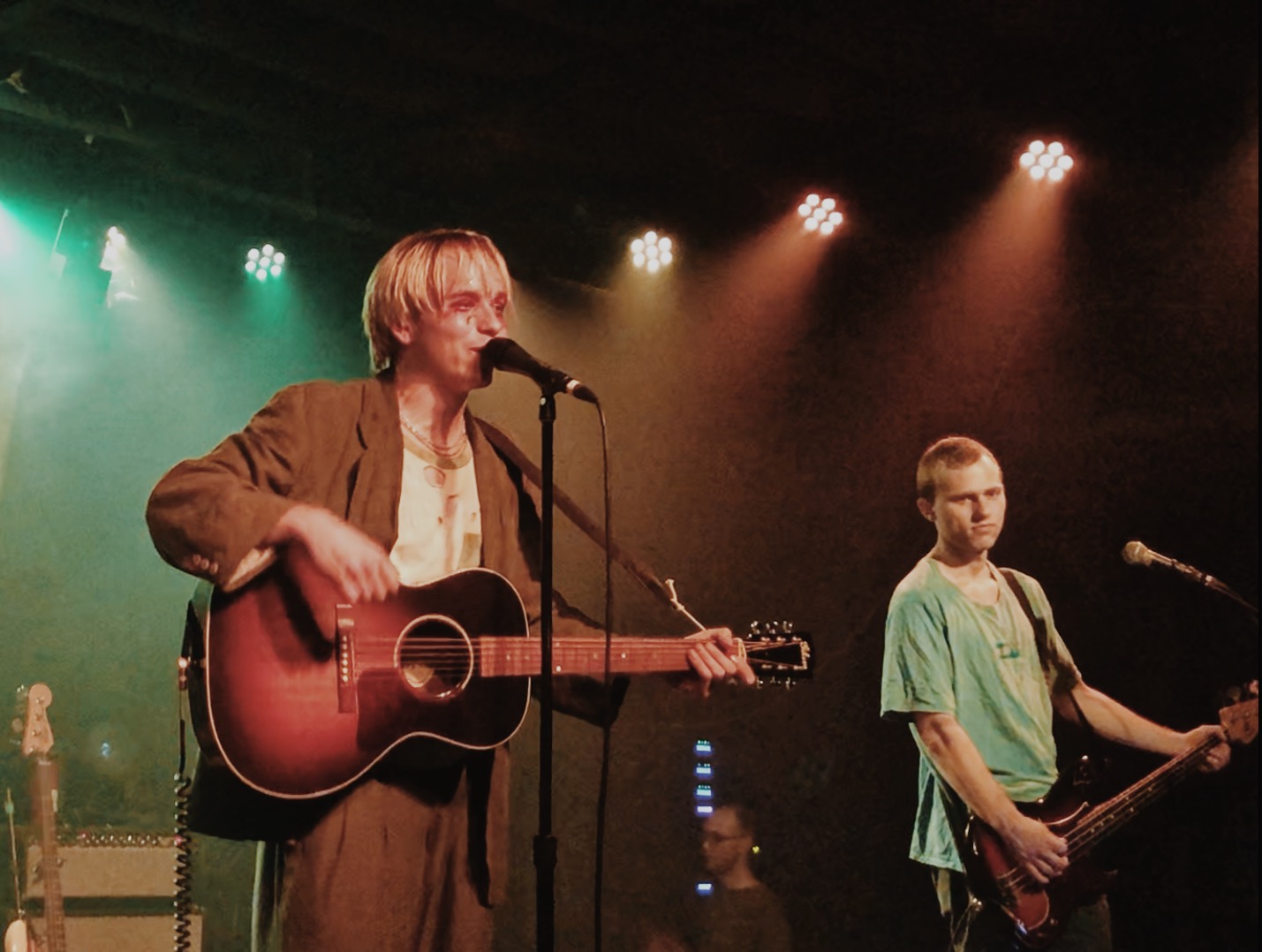 SWMRS frontman Cole Becker takes a moment between songs to speak about importance of inclusion. SWMRS played the Ready Room on April 23.