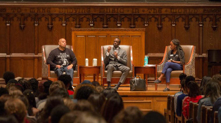 Salaam and Santana speak about mass incarceration, systemic racism