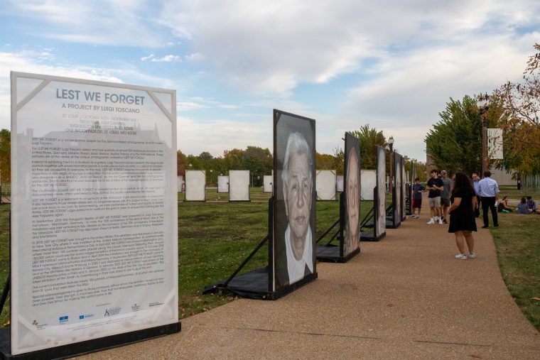University hosts the opening of the Holocaust exhibition Lest We Forget