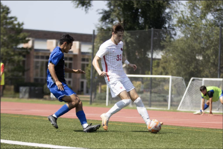 Men’s soccer defeated by Millikin, falls to 2-2-1