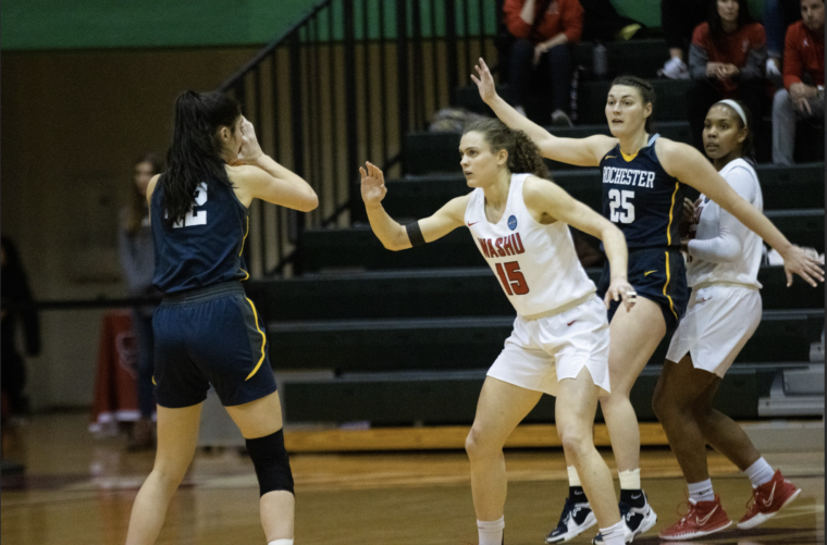 Women’s basketball gets off to a rocky start to their season at the Scholars Classic