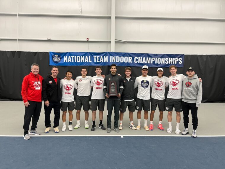 No. 9 men s tennis beats No. 1 Case Western finishes second in