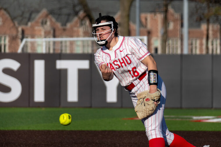 Softball sweeps Hanover in season-opening doubleheader