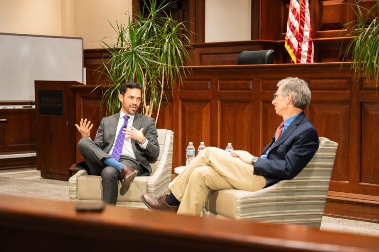 Assistant attorney general speaks on his rise in the DOJ
