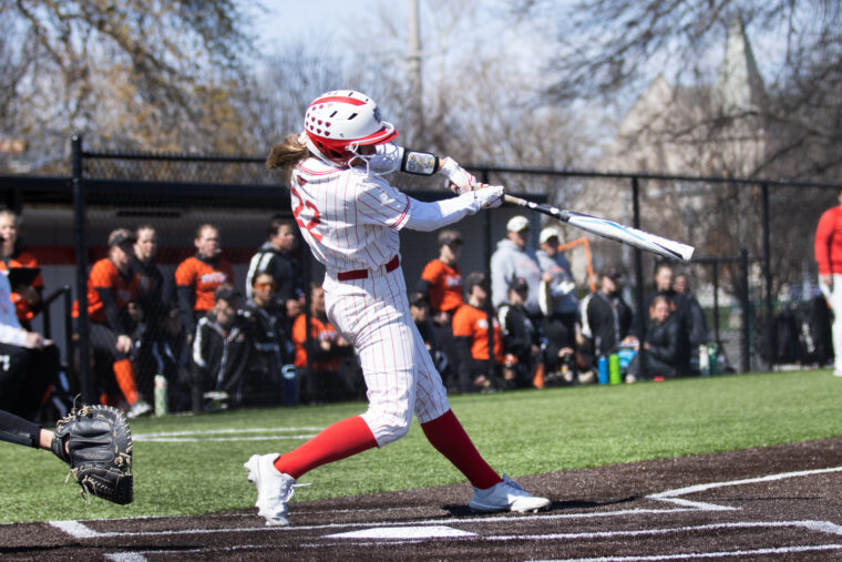 Softball rides “punch first” mentality to road sweep over NYU