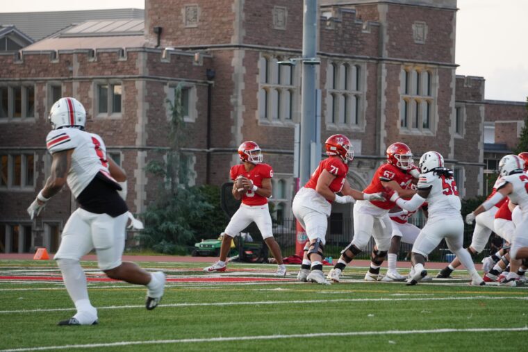Athlete of the Week: Football’s starting QB Levi Moore reflects on leadership role