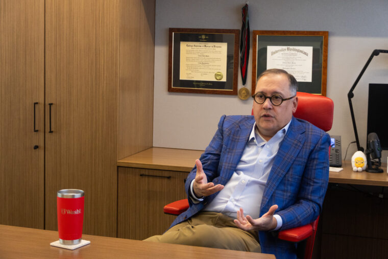 Chancellor Martin discusses DEI, finances, and plans for new dorm building