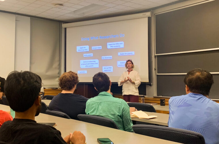 ‘Up and Atom!’: Accessible Astronomy: Diana Hannikainen shares her journey from research scientist to science communicator