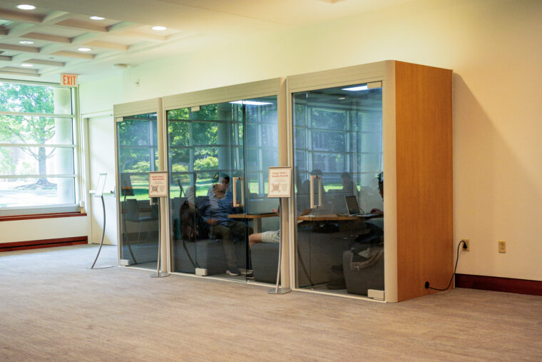 New study pods headline updates to Olin Library