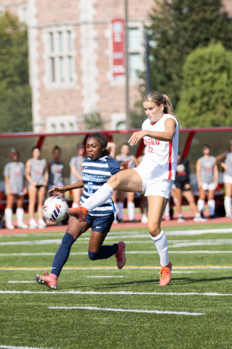 No. 2 women’s soccer defeats No. 6 Case Western in first UAA road game