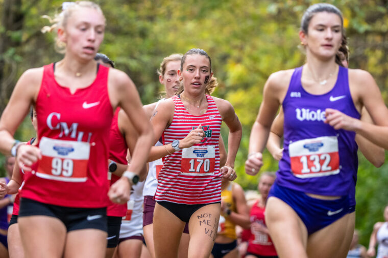 In the spotlight: Lucinda Laughlin shines on the course and the stage
