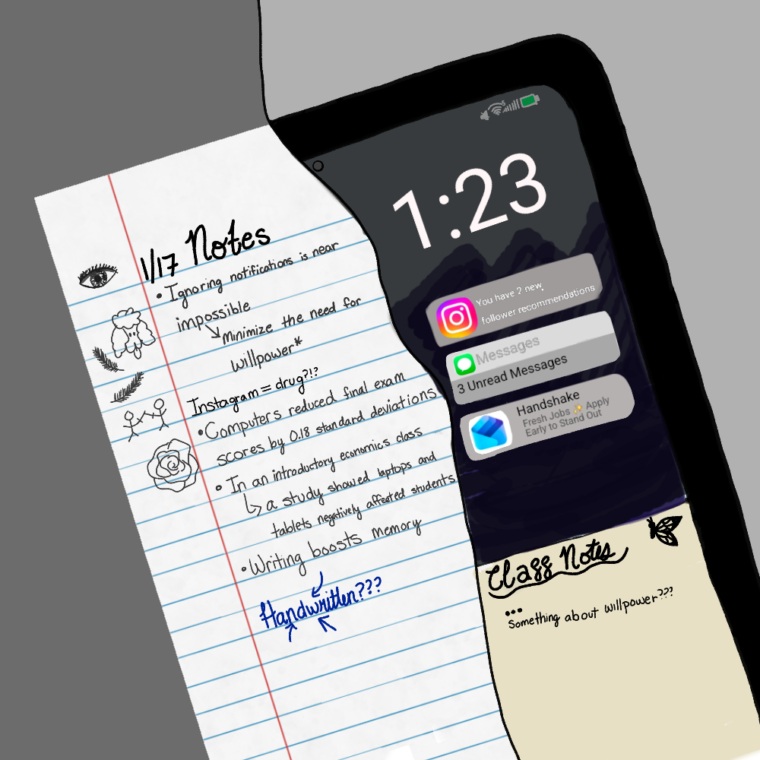 Beat the algorithm with handwritten notes