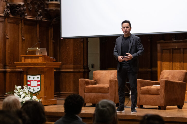 Sam Goodwin speaks about enduring uncertainty through gratitude
