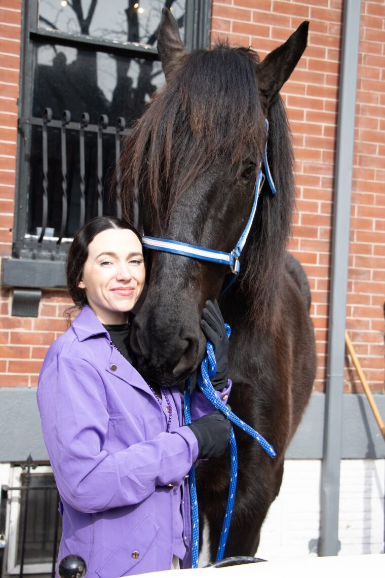 A lively participant in the Purina Pet Parade