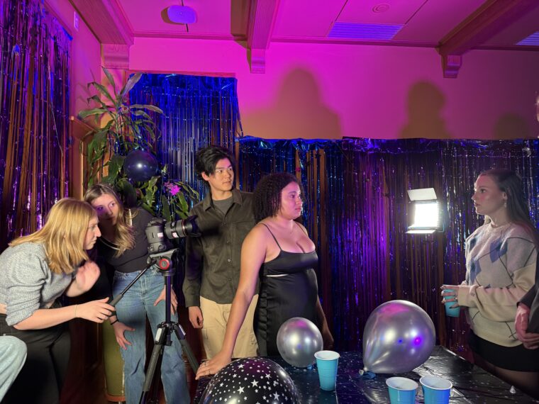 From script to set: On production with WashU Film Club